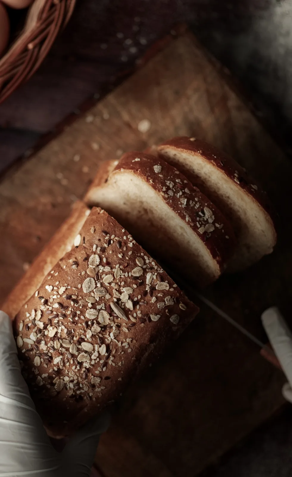Sourdough, baked daily.